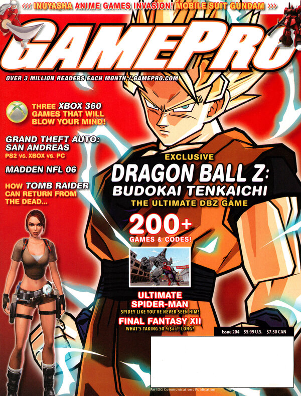 GamePro Issue 204 (September 2005) cover